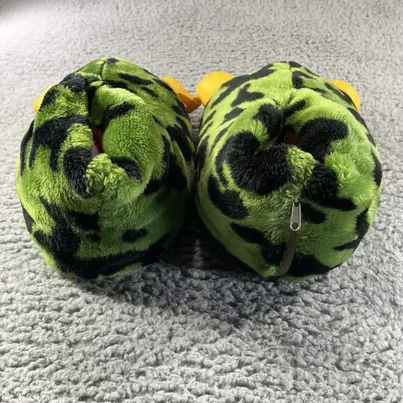 Vintage Tyranno Toes Brute Boots Battery Operated Dinosaur Slippers 1989 Urkel - Picture 8 of 11